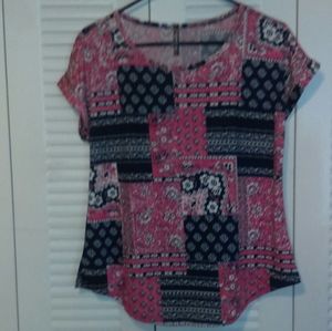 Forever Jade patchwork top